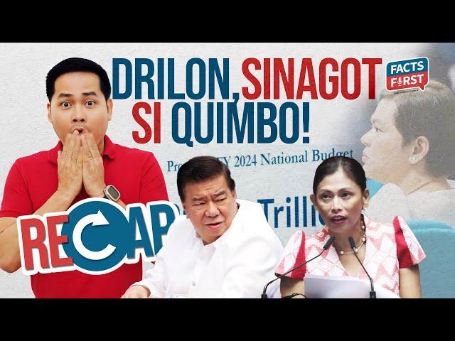 Drilon corrects Stella Quimbo on Sara confidential funds