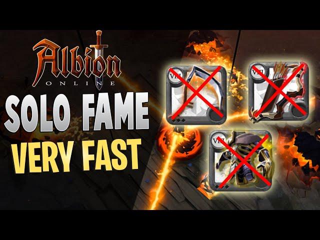 How To Solo Fame Farm Corrupted Dungeons VERY FAST In Albion Online (GUIDE)