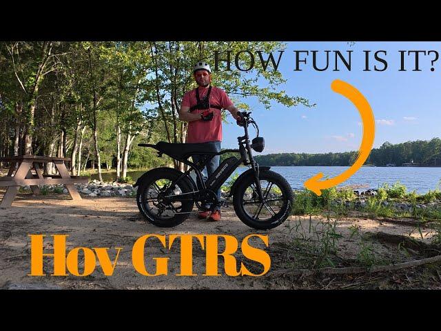 An E-Bike Adventure around the lake On the Hovsco HovGtrs Electric Bike