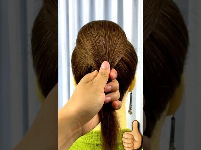 Easy and Quick Hairstyle | Easy Juda Hairstyle | #cutehairstyle | #judahairstyle | #hairstyleshorts