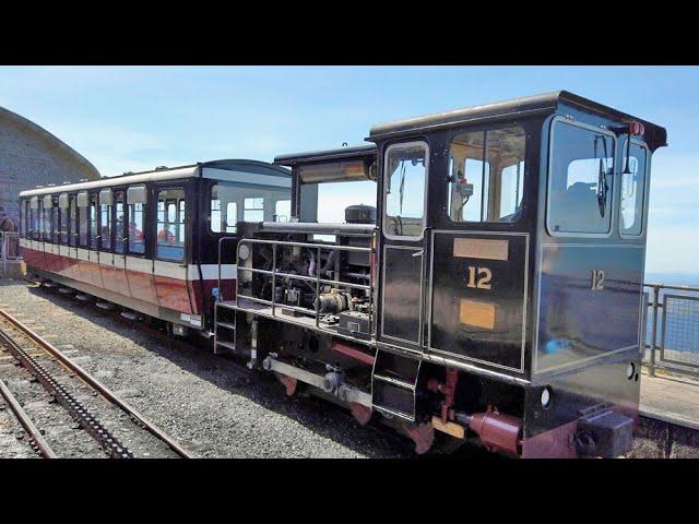 To the summit of Snowdon by rail - 4k