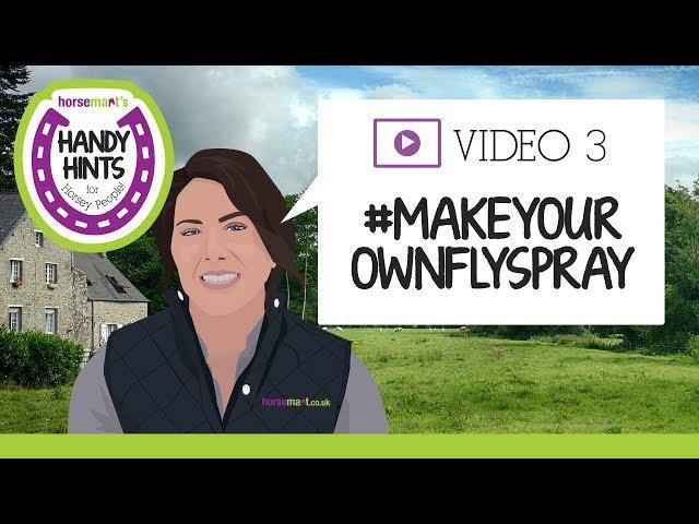 How to make fly spray for horses with Horsemart's Handy Hints