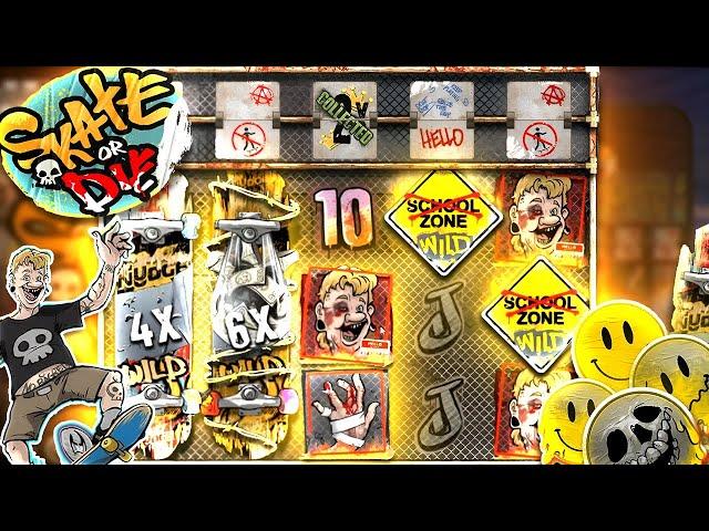 BONUS BUYS ON THE NEW SKATE OR DIE SLOT! (HACKSAW)