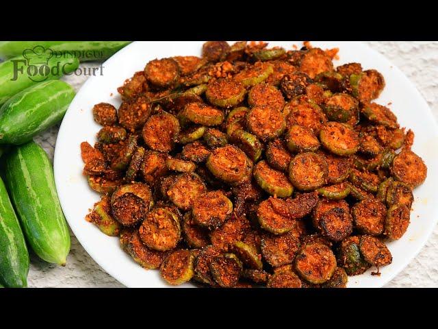 Spicy & Tasty Kovakkai Fry/ Ivy Gourd Fry/ Tindora Fry