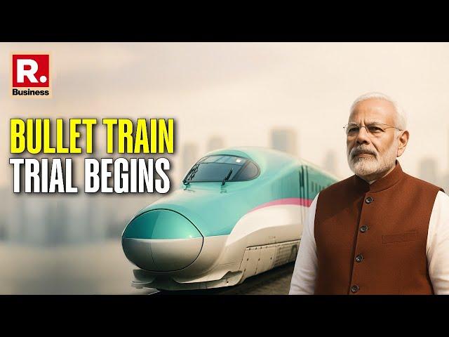 India Enters Bullet Train Club Officially — Trial Runs Begin for First 2 Trains in Japan