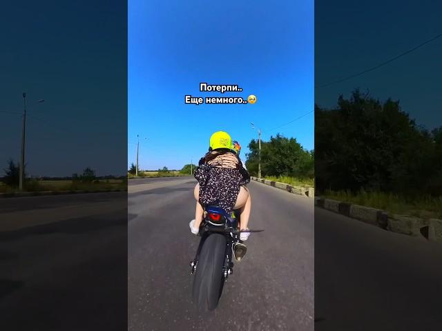 Надеюсь им понравился МОТОЦИКЛ.. Когда плохая ДОРОГА делает свое дело #bikelover #reaction