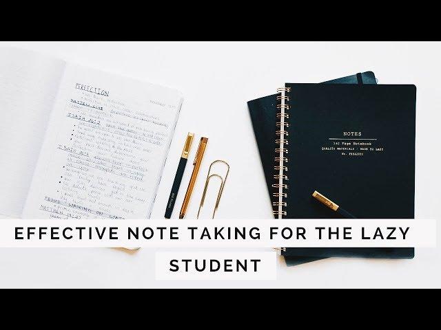 How To Take Notes | THE EASY WAY + STUDY HACKS