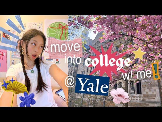 move into college with me @ yale  | dream dorm, ikea & target trips, rooming w/ my best friend