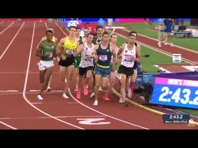 NCAA Champion Cole Hocker vs Olympic Champion Matthew Centrowitz, Us Olympic trials 1500m final