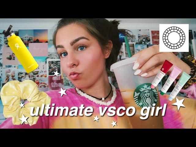 transforming myself into the ULTIMATE vsco girl | isabelle dyer