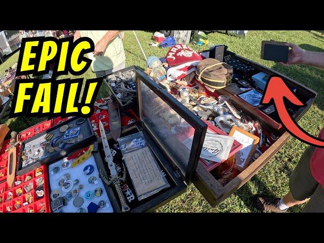 The Costly Rookie Mistake I Made at the Flea Market