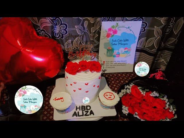 sorry  cake and cupcakes | taste cake with Sahar Maryam |