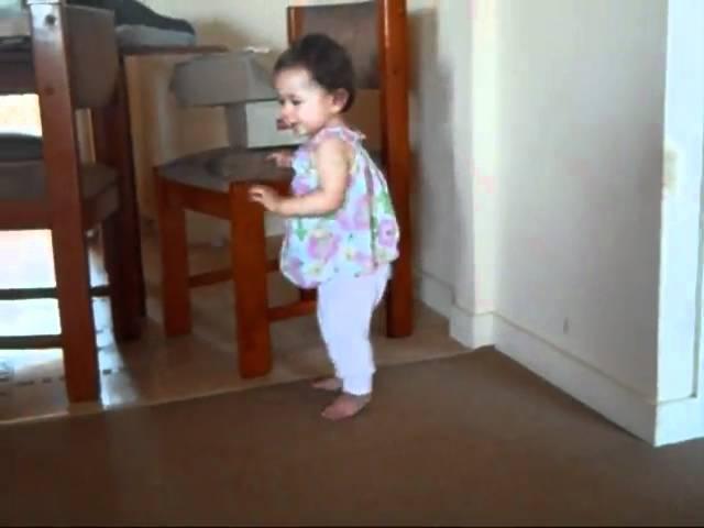 breanna takes her first steps