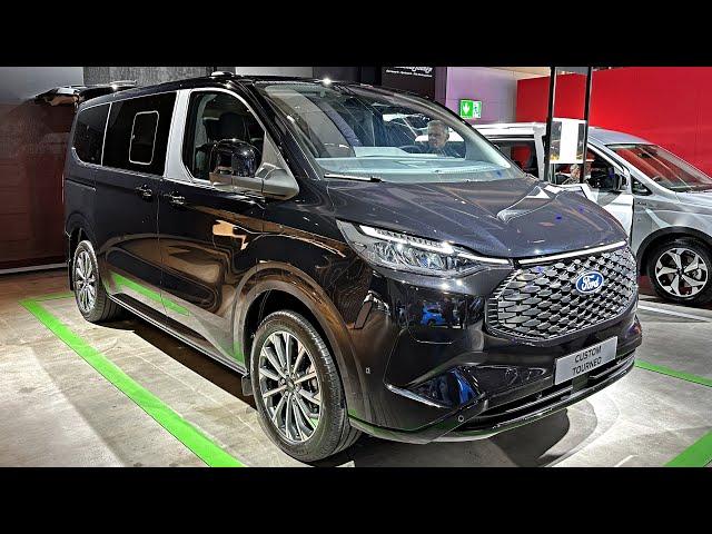 New Ford E-Tourneo Custom Titanium 2024 | Visual Review, Exterior, Interior & Infotainment