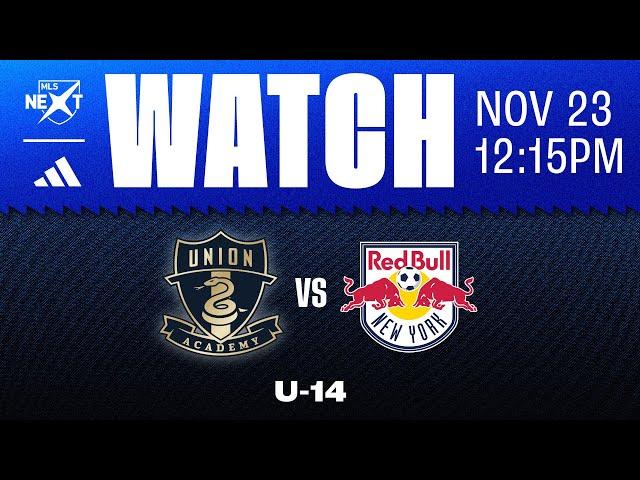 Philadelphia Union Academy U-14 vs. NY Red Bull (11.23.24)