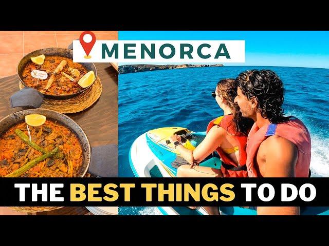 DON’T MISS THESE ACTIVITIES IN MENORCA | Our Favourite Things To Do In Menorca, SPAIN 