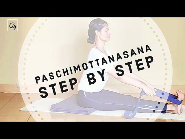 Learn Paschimottanasana Step by Step with Preparatory Poses l Archie's Yoga