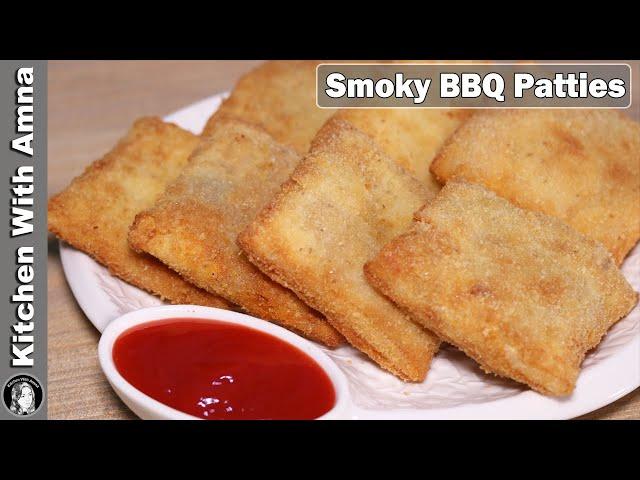 Smoky BBQ Patties (Make and Freeze) Chicken Recipe | 2020 Ramadan Recipes | Kitchen With Amna