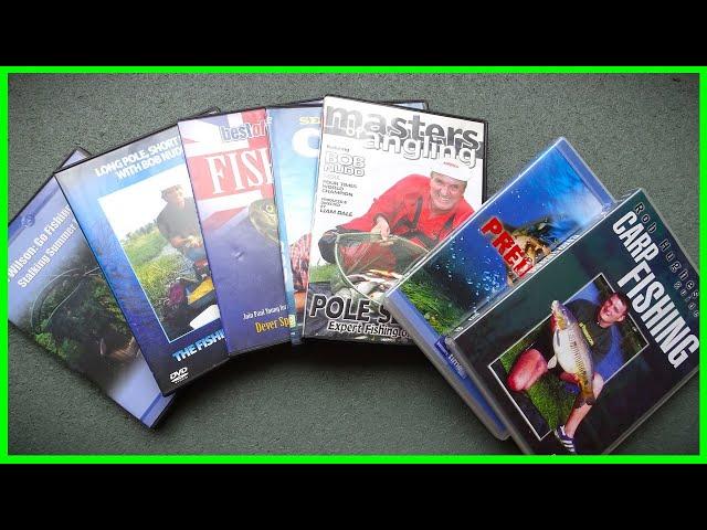 Fishing DVDs I Recommend you to Watch (Carp, Course, Sea, Pole etc)