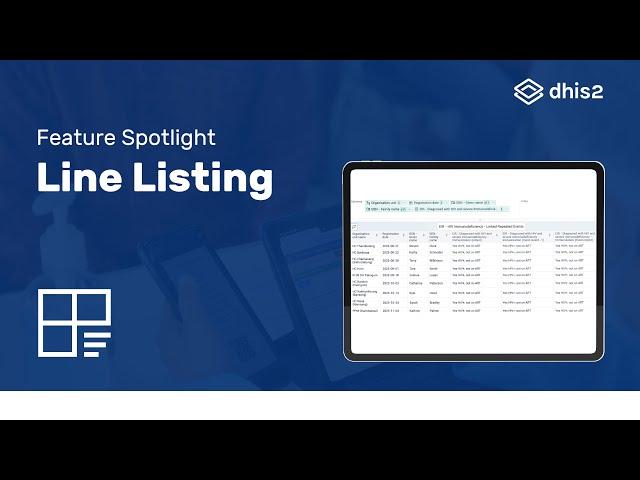 Feature Spotlight Webinar: Line Listing