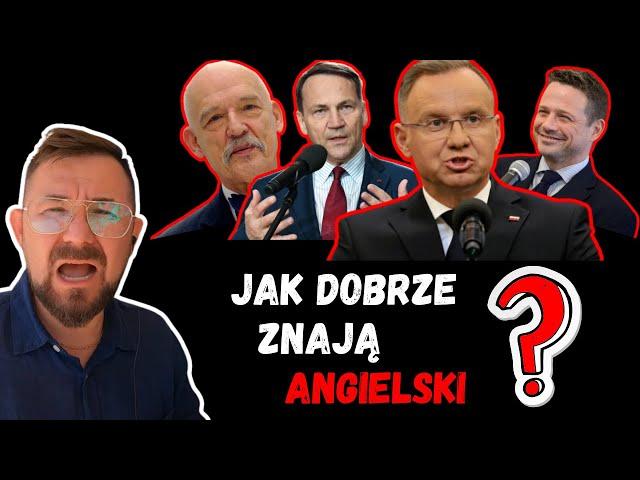 Jak POLITYCY mówią po angielsku?  Dave z Ameryki