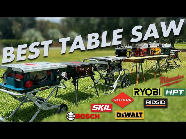 Best Table Saw? Milwaukee, DeWalt, Skilsaw, Ridgid [2024]