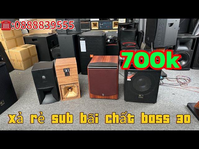 Xả rẻ thanh lý loa sub loa trầm Bass 30 .hàng bãi chất lh :0888839555