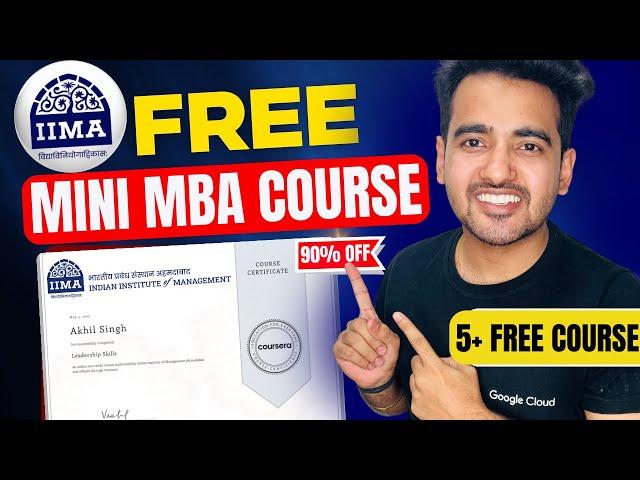 FREE Mini MBA Online Courses by IIM Ahmedabad! Enroll Now