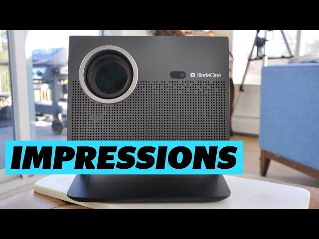 BladeCine Cube 600: My First Look at This Portable HD Projector