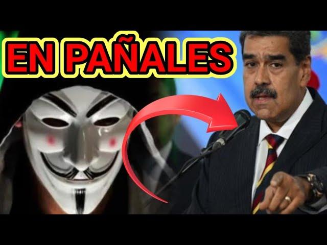 ANONYMOUS FILTRA EL MAYOR ERROR DE MADURO