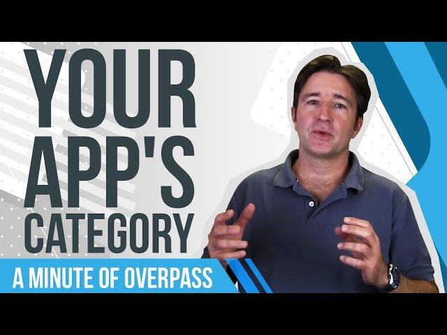 Your App's Category - A Minute of Overpass