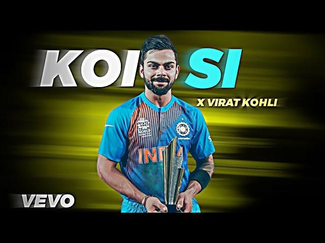 Koi si X Virat Kohli  • Beat sync  • Virat Kohli beat sync status  - @jishueditx