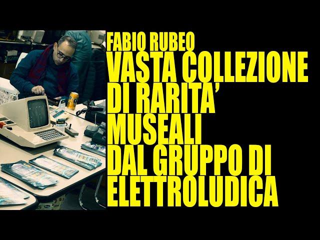 [NERDSHOW] RARITA' DAL MUSEO DI ELETTROLUDICA CON FABIO RUBEO