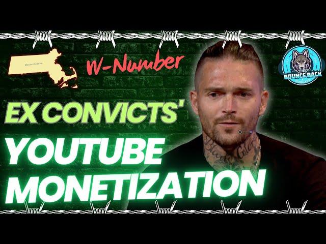 From PRISON To PAID!!! YouTube Monetization @W-Number The Bounce Back Podcast