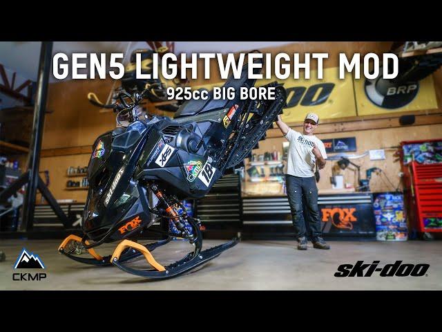 I Built a 925cc Big Bore Skidoo That's INSANELY LIGHTWEIGHT!