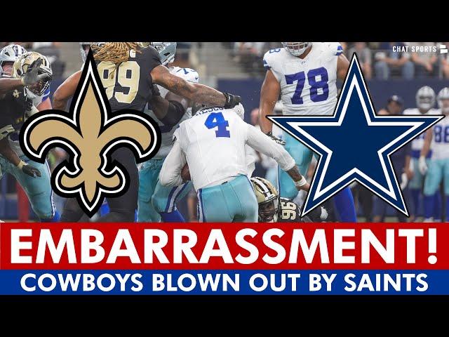 EMBARRASSING! Cowboys vs. Saints INSTANT REACTION To Defensive No-Show In NFL Week 2 BLOWOUT