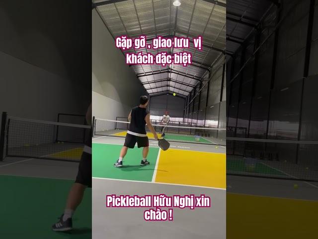 Đón vị khách Yoga qua trãi nghiệm Pickleball Hữu Nghị Vsip1 #pickleball #pickleballskills