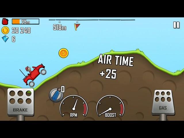 Mobile games #1 Hill Climb Racing game play