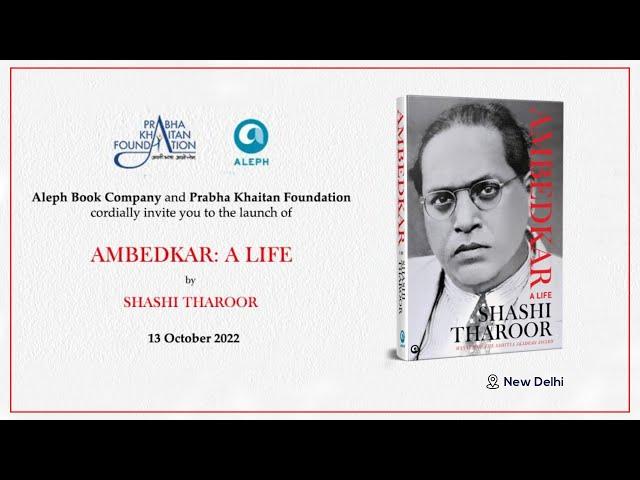 Launch of Ambedkar: A Life by Shashi Tharoor