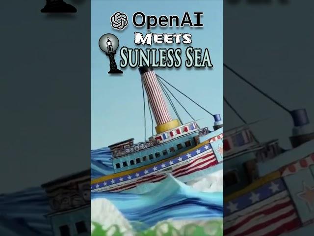 Sunless Sea as seen by Sora OpenAI 