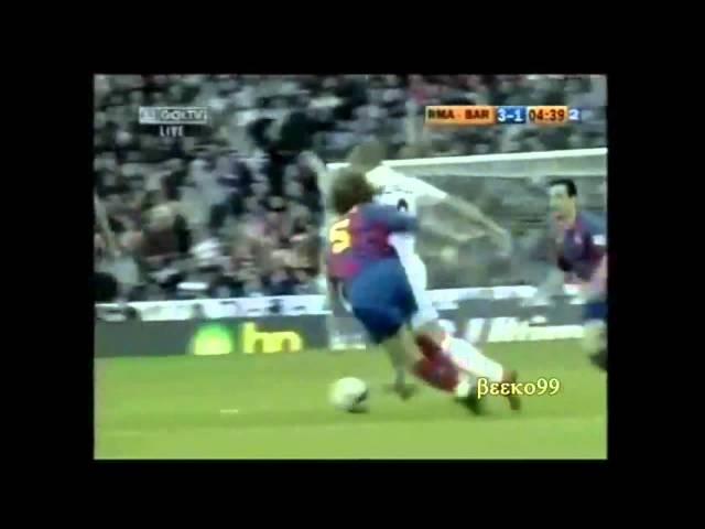 Zinedine Zidane vs Barcelona 2005