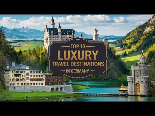 Top 10 Luxury Travel Destinations In Germany