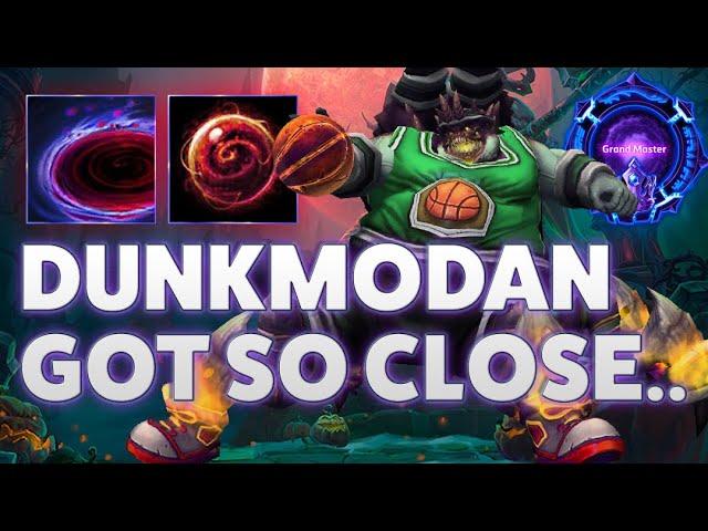 Azmodan Pool - DUNKMODAN GOT SO CLOSE.. - Grandmaster Storm League