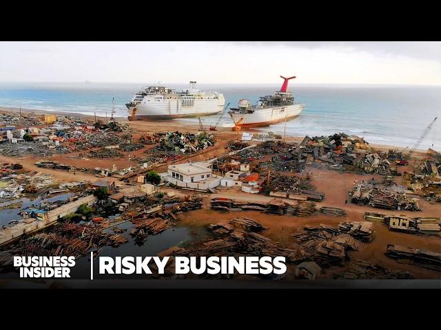 How Rich Nations Dump Old Cruise Ships And Oil Tankers In Developing Countries | Risky Business