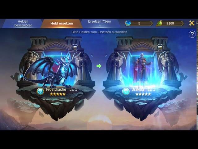 Trials of Heroes Worldtree 160 Summons + exchange Heroes