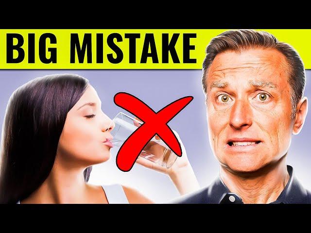 Dr. Berg Reveals the 6 Mistakes You're Making When Drinking Water