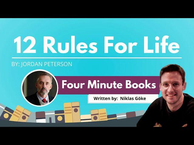 12 Rules for Life Summary (Animated) | Jordan Peterson — The Best Self-Help Manual for Young People