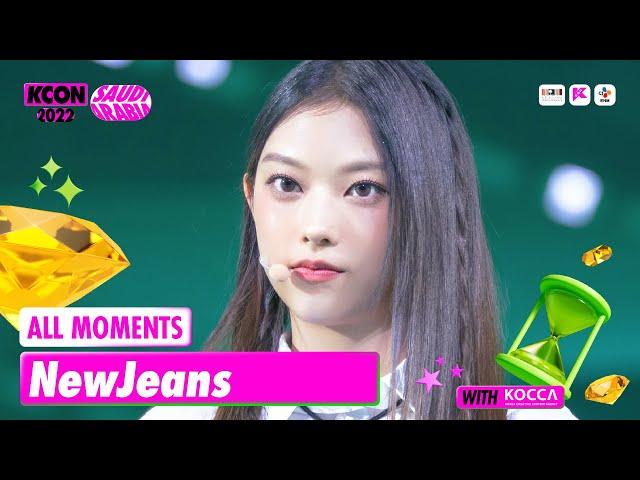 NewJeans (뉴진스) ALL MOMENTS  | KCON 2022 SAUDI ARABIA