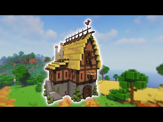 Minecraft | How to Build a Medieval Animal Barn