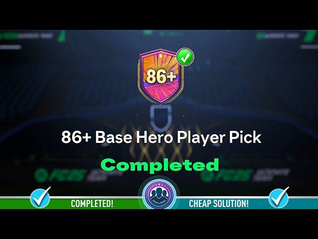 Amazing 86+ Base  Hero Player Pick Opened! - Cheap Solution & SBC Tips - FC 25